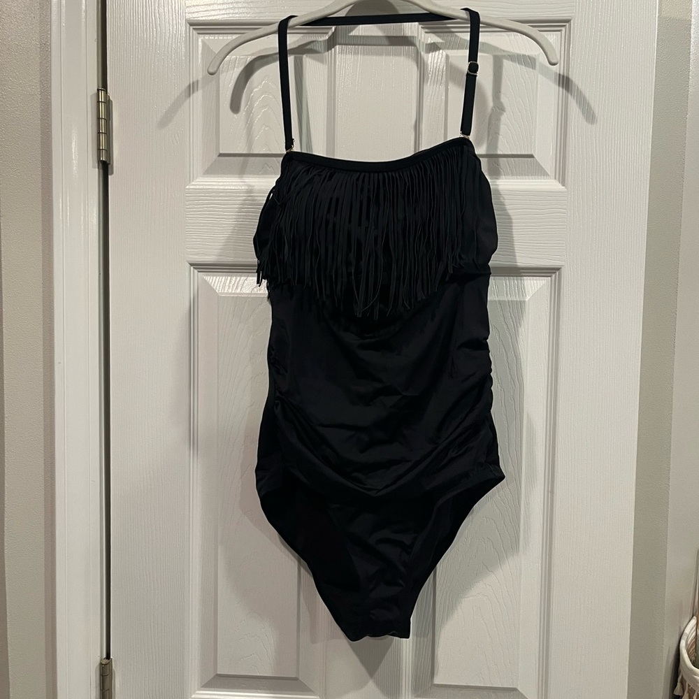 Swimsuits For All Elegant Black Swimsuit